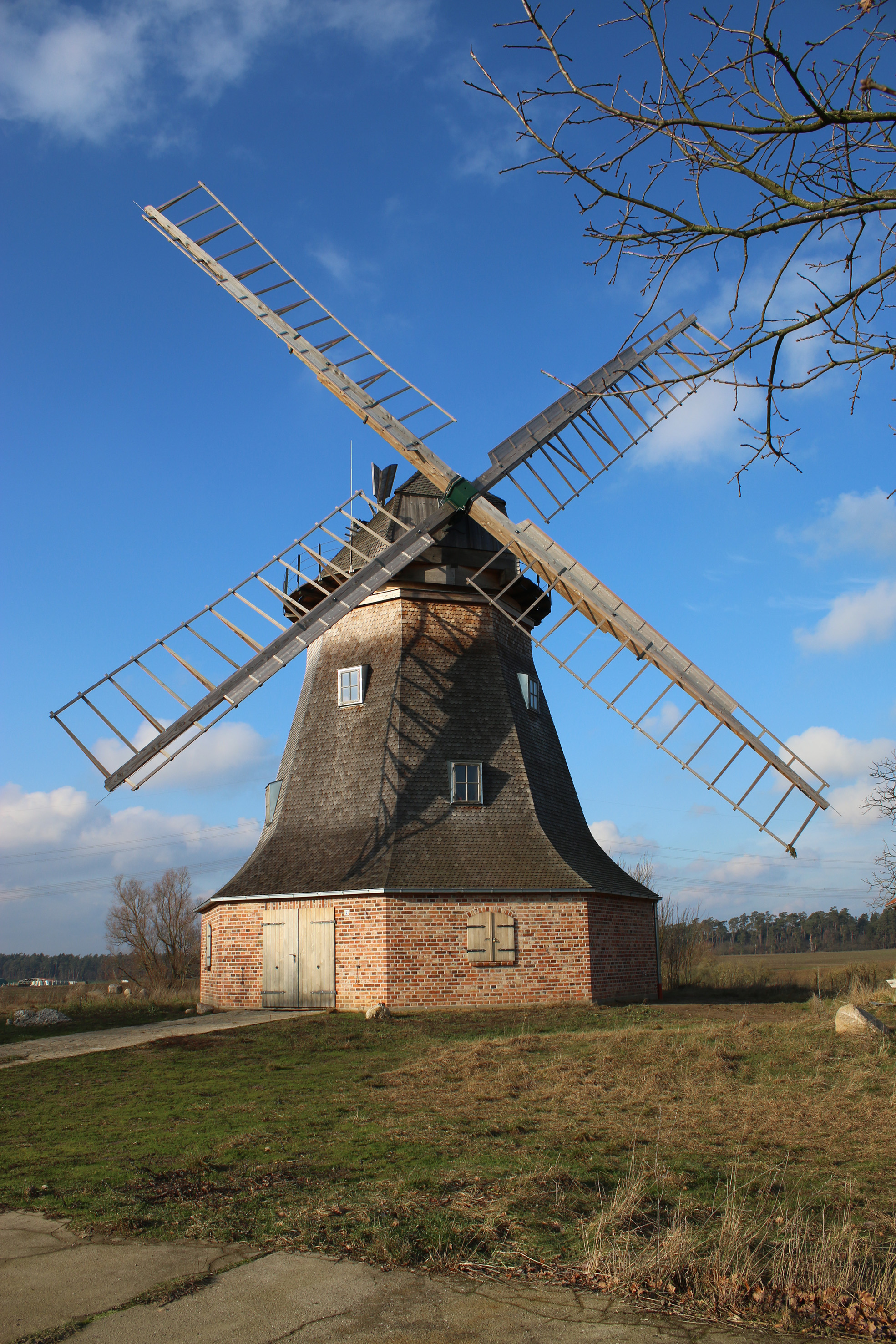 Windmühle Mustin © LOTTO MV