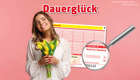 Das Glück dauernd für sich arbeiten lassen – das geht mit den ABOs von LOTTO Mecklenburg-Vorpommern. 