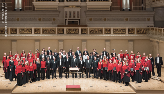 Der Chor der Humboldt-Universit&auml;t zu Berlin 