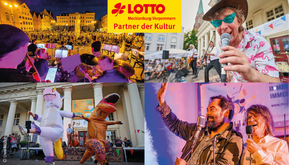 Collage mit Impressionen des musiKKlubs