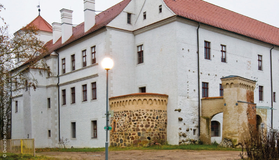 Ansicht des Schloss Penkun 