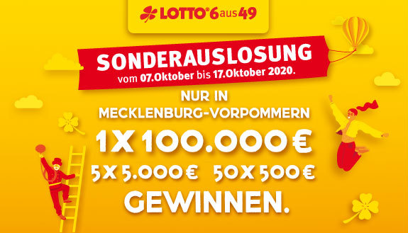 Lotto Sonderauslosungen 2021