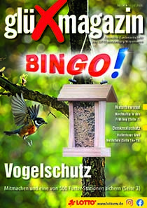 Titel gl&uuml;Xmagazin 08/2026 - Kostenlose Kundenzeitschrift von LOTTO MV