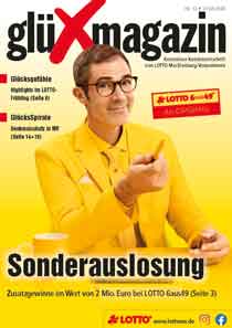 Titel gl&uuml;Xmagazin 12/2026 - Kostenlose Kundenzeitschrift von LOTTO MV