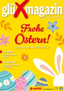 Titel gl&uuml;Xmagazin 14/2026 - Kostenlose Kundenzeitschrift von LOTTO MV