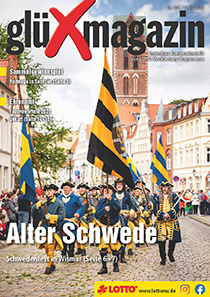 Titel glüXmagazin 33/2025 - Kostenlose Kundenzeitschrift von LOTTO MV
