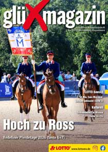Titel gl&uuml;Xmagazin 34/2026 - Kostenlose Kundenzeitschrift von LOTTO MV