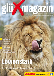 Titel glüXmagazin 35/2025 - Kostenlose Kundenzeitschrift von LOTTO MV