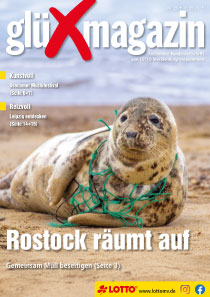 Titel glüXmagazin 38/2025 - Kostenlose Kundenzeitschrift von LOTTO MV