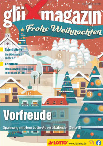 Titel glüXmagazin 44/2025 - Kostenlose Kundenzeitschrift von LOTTO MV
